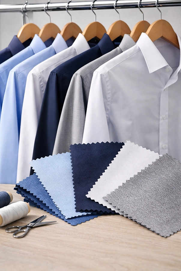 telas para uniformes administrativos